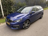 Occasion Peugeot 308 SW Premium 131 PK (96 kW) 2017 Blauw Stationwagen