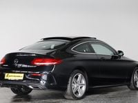 Occasion Mercedes C180 AMG line 156 PK (114 kW) 2016 Zwart Coupé