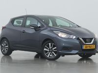 Occasion Nissan Micra Acenta 73 PK (53 kW) 2018 Grijs Hatchback