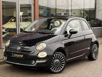 Occasion Fiat 500 Lounge 2016 Zwart Cabriolet