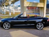 Occasion Audi A5 Cabriolet S-Line 211 PK (155 kW) 2009 Zwart Cabriolet