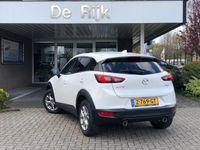 tweedehands Mazda CX-3 2.0 SkyActiv-G 120 Dynamic 'Snowflake White Pearl' | Navi, PDC, Stoelverw., Cruise, Climate, 16'' LMV | Dealeroh. |