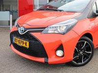tweedehands Toyota Yaris 1.5 Hybrid Orange Sport | Navi | Cruise Control | Achteruitrijca