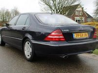 tweedehands Mercedes S600 600 Lang V12 367pk Automaat ECC/Cruise/PDC/Leer/Sc