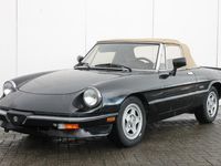 Occasion Alfa Romeo Spider 128 PK (94 kW) 1987 Zwart Cabriolet