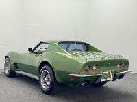 tweedehands Chevrolet Corvette C3 *Chrome Bumper* Elkhart Green / 1973 One year only / Targa / 350 V8 / Automatic