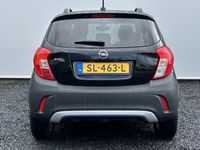 tweedehands Opel Karl Rocks 1.0 75pk Online Edition | Apple Carplay/Android Auto | Airco | Parkeersensoren achter | Cruise control | DAB+ radio | Bluetooth | 15 inch LM velgen | Stuurwielbediening | Elektrisch bedienbare ramen vóór |