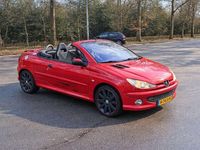 Occasion Peugeot 206 109 PK (80 kW) 2006 Rood Cabriolet