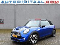Occasion Mini Cooper S Cabriolet Chili 192 PK (141 kW) 2018 Blauw Cabriolet