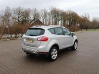 tweedehands Ford Kuga 2.5 20V Titanium leder stoelverwarming climate&cruise control trekhaak bluetooth