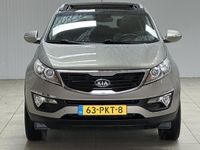 tweedehands Kia Sportage 2.0 X-ecutive Plus Pack /LED Dagrijverl. /Trekhaak /17"LMV /Elek. schuif-kanteldak! /Half-Leder /Climat /Cruise /Elek. pakket /Bluetooth /Isofix /Armsteun.