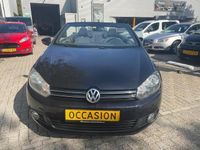 tweedehands VW Golf Cabriolet 1.2 TSI BlueMotion Highline uitvoering airco/cli