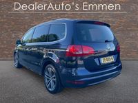 tweedehands VW Sharan 2.0 TSI 200PK ECC PANODAK LEDER LM VELGEN NAVIGATIE