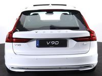 tweedehands Volvo V90 T6 AWD Inscription - Panorama/schuifdak - IntelliSafe Assist & Surround - Harman/Kardon audio - Adaptieve LED koplampen - Parkeercamera achter - Verwarmde voorstoelen & stuur - Parkeersensoren voor & achter - Elektr. bedienb. voorstoelen met geh