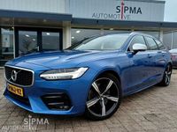 tweedehands Volvo V90 R-Design T4 2.0 190pk/Navi/Led/114dkm/Lmv/2018