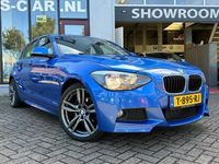 tweedehands BMW 120 1-SERIE d M-Sport Estoril Blue! Cruise! Stoelverwarming!