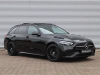 Occasion Mercedes C300 AMG line 2022 Zwart Stationwagen