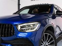 Occasion Mercedes GLC300e Premium Plus 320 PK (235 kW) 2020 Blauw Coupé