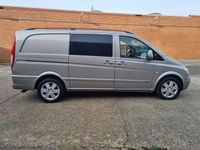 tweedehands Mercedes Vito 120 CDI 320 Lang DC luxe, 6 CILINDER, AUTOMAAT, NW APK .AIRCO.