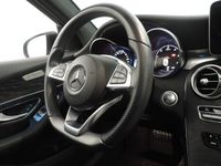 tweedehands Mercedes GLC220 Aut9 4MATIC AMG (panodak,trekhaak,sfeerverlichting,keyless,leer,360)