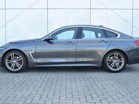 tweedehands BMW 420 4-SERIE Gran Coupé i High Executive M Sport Automaat / Sportstoelen / Adaptieve LED / M Sportonderstel / Navigatie Professional / Stoelverwarming / Leder