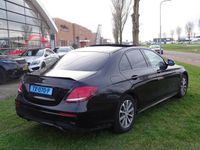 tweedehands Mercedes E220 Business Solution - Automaat, F1-Flippers, Leder Sport Interieur, Panoramadak, 360 Camera, Navigatie, Dode Hoek, Rijstrook, Airco/ECC, CruiseControl, Parkeersensoren, Led