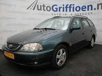 Occasion Toyota Avensis Luna 131 PK (96 kW) 2003 Groen (metallic) Stationwagen