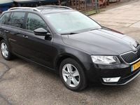 Occasion Skoda Octavia Business Line 110 PK (80 kW) 2014 Zwart (metallic) Stationwagen