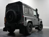 tweedehands Land Rover Defender 90 2.2 TD4 SW XTech Comm. | Airco | Leder | Bullbar | Roofrack | LED | 16" Sawtooth LMV