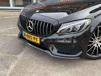 Occasion Mercedes C180 AMG line 157 PK (115 kW) 2015 Zwart Sedan