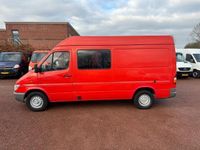 tweedehands Mercedes Sprinter 211 CDI L2H2 Dubbel Cabine Ex Brandweer DC MARGE