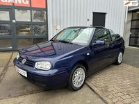 Occasion VW Golf Cabriolet Highline 116 PK (85 kW) 2002 Blauw Cabriolet