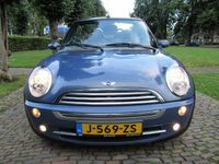 tweedehands Mini Cooper Cabriolet 1.6 Pepper Airco Leer Sportstoelen Stoelverwarming Pdc Lm Velgen 116 PK!!!