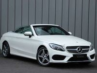 tweedehands Mercedes C200 Cabriolet AMG Aut9 | Airscarf | Stoelverw | Leder