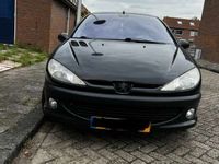 tweedehands Peugeot 206 zwart