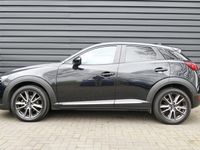 tweedehands Mazda CX-3 2.0 SKYACTIVE-G 120PK GT-M LINE / NAVI / LEDER / CLIMA / PDC / 18"LMV / CAMERA / FULL-LED / KEYLESS / WINTERPAKKET / BLUETOOTH / CRUISENCONTROL / NIEUWSTAAT !!