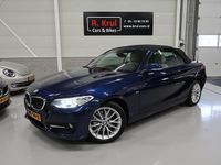 Occasion BMW 220 Sport Line 184 PK (135 kW) 2016 Blauw Cabriolet