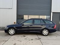 Occasion Mercedes C200 Elegance 123 PK (90 kW) 2005 Blauw Stationwagen