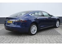 tweedehands Tesla Model S 100D 417pk / Btw-auto / Lederen bekleding / Panoramisch dak / Stoel-, en stuurverwarming / Achteruitrijcamera + Parkeersensoren