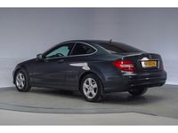 tweedehands Mercedes 180 C-KLASSE Coupé156pk Ambition Aut. [ navi half leder ]