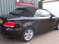 Occasion BMW 118 Cabriolet Executive 143 PK (105 kW) 2009 Zwart Cabriolet