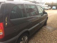 Occasion Opel Zafira 125 PK (91 kW) 2002 Zwart MPV