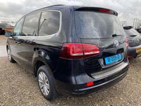 Occasion VW Sharan Comfortline 150 PK (110 kW) 2016 Zwart MPV