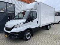 tweedehands Iveco Daily 35S14H 2.3 automaat / bakwagen met Zepro ( Hiab ) laadklep / rijklaar ¤ 30.950 ex btw / lease vanaf ¤ 554 / cruise en climate control / standkachel / zijdeur / bijrijdersbank !