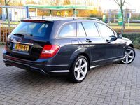 tweedehands Mercedes 180 C-KLASSE Estate156pk Ambition Avantgarde AMG Aut. Xenon|Clima|LMV