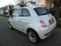 tweedehands Fiat 500 1.2 Lounge Automaat 4 Cilinder 2e eig Airco Leder Panorama H