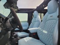 tweedehands Jeep Wrangler BRUTE Custom | Skyview open dak | 22 Inch velgen | Blauw lederen bekleding
