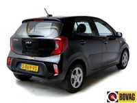 tweedehands Kia Picanto 1.0 DPi ComfortLine Zwart , 5 X op voorraad Airco , Cruise control , DAB, FABRIEKSGARANTIE