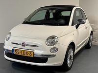 Occasion Fiat 500C Lounge 69 PK (50 kW) 2010 Wit Cabriolet
