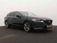 tweedehands Mazda 6 Sportbreak SkyActiv-G 194 Signature 194pk Automaat | Navigatie | Dodehoek Detectie | Adaptieve Cruise Control | Lederen Bekleding | Voorstoelen/ Stuur Verwarmd